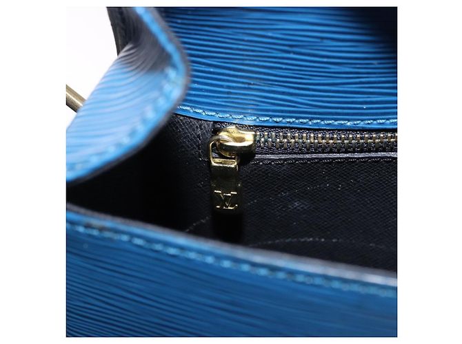 LOUIS VUITTON Epi Saint Cloud GM Shoulder Bag Toledo Blue M52195 - vista 23