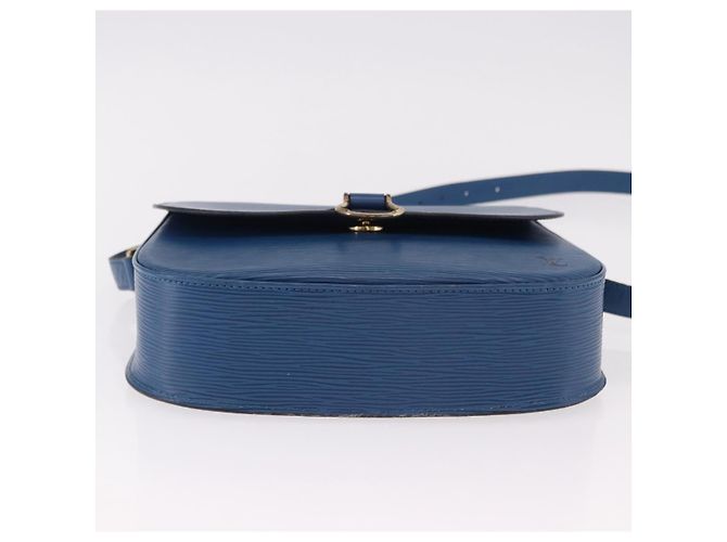 LOUIS VUITTON Epi Saint Cloud GM Shoulder Bag Toledo Blue M52195 - vista 5