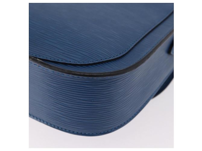 LOUIS VUITTON Epi Saint Cloud GM Shoulder Bag Toledo Blue M52195 - vista 9