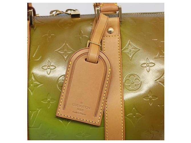 LOUIS VUITTON Monogram Vernis Mercer Boston Bag Baby Blue M91001 LV - vista 18