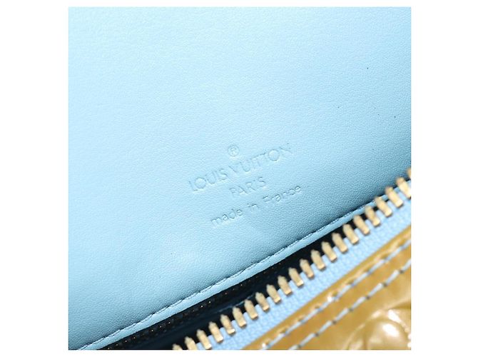 LOUIS VUITTON Monogram Vernis Mercer Boston Bag Baby Blue M91001 LV - vista 20