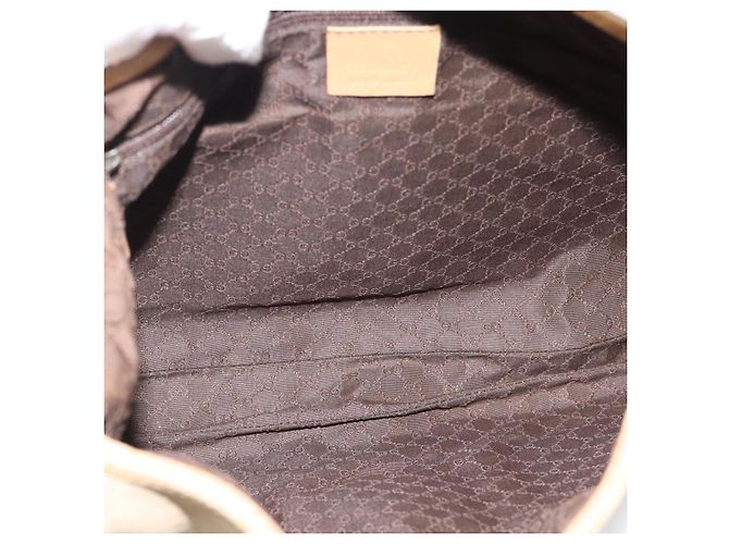 GUCCI Jackie Shoulder Bag Suede Brown Silver 001.3306 - vista 15