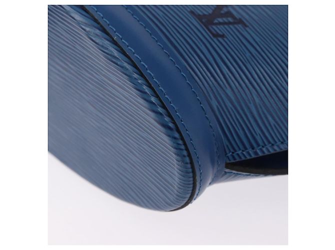 LOUIS VUITTON Epi Saint Jacques Shoulder Bag Blue M52275 LV - vista 14