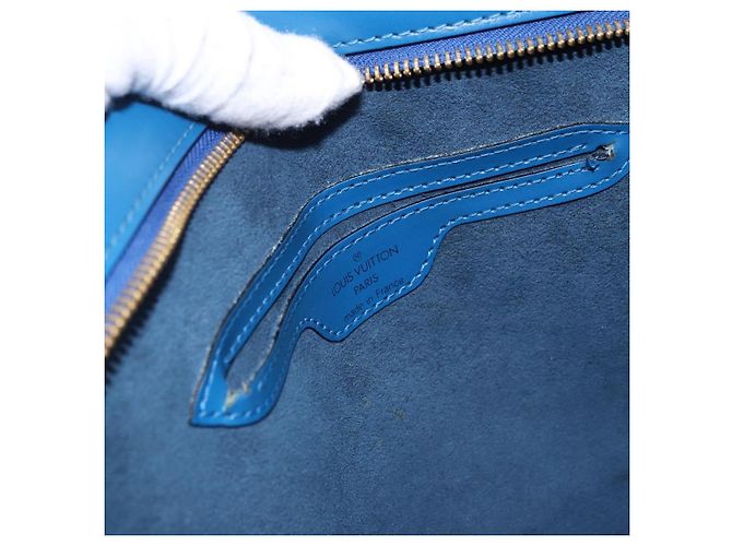 LOUIS VUITTON Epi Saint Jacques Shoulder Bag Blue M52275 LV - vista 17