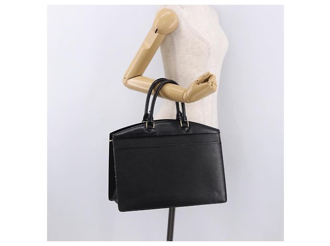 LOUIS VUITTON Epi Riviera Hand Bag Black M48182 LV - vista 20