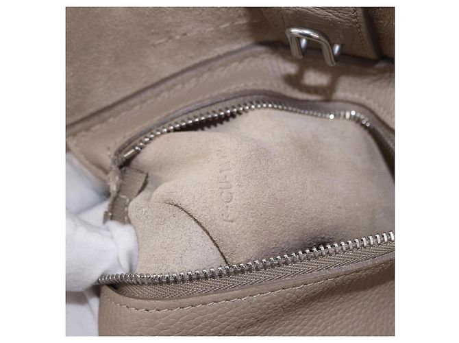 Céline CELINE Big Bag Small Hand Bag Leather Gray Silver - vista 11