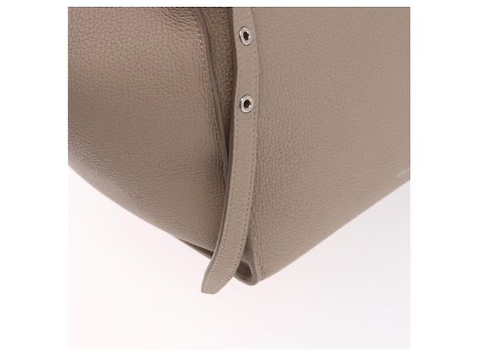 Céline CELINE Big Bag Small Hand Bag Leather Gray Silver - vista 19
