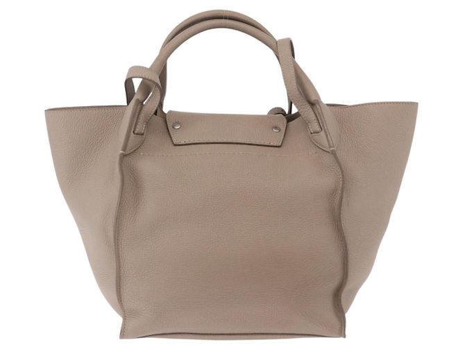 Céline CELINE Big Bag Small Hand Bag Leather Gray Silver - vista 2