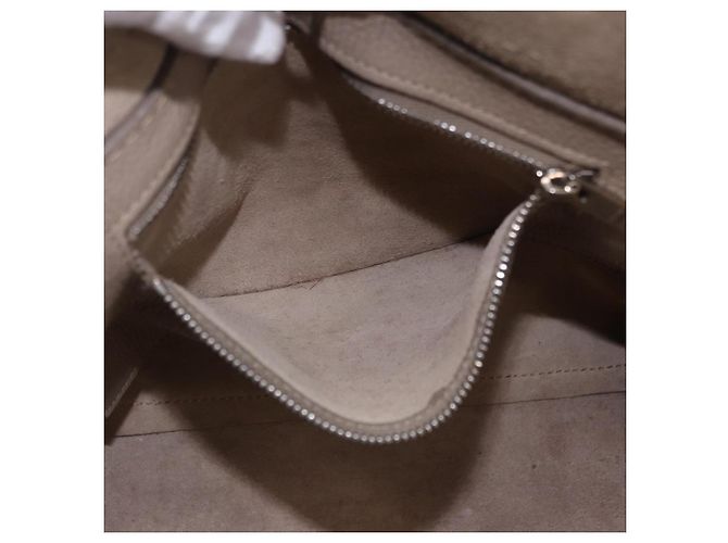 Céline CELINE Big Bag Small Hand Bag Leather Gray Silver - vista 24
