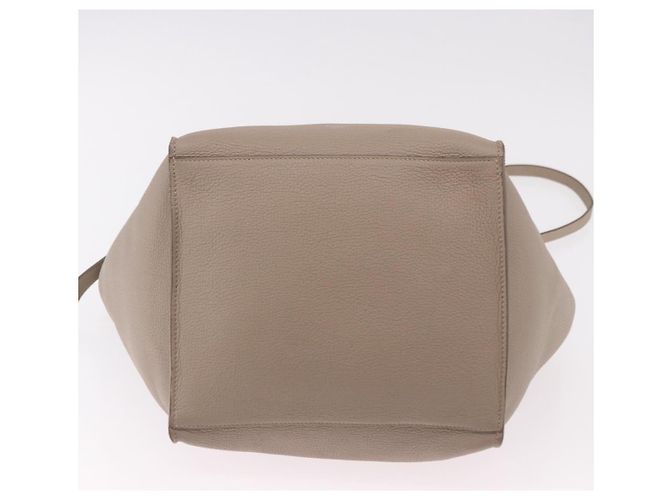 Céline CELINE Big Bag Small Hand Bag Leather Gray Silver - vista 5