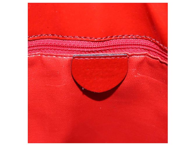 Céline CELINE Shoulder Bag Patent leather Red Gold - vista 18
