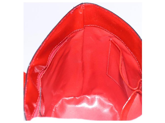 Céline CELINE Shoulder Bag Patent leather Red Gold - vista 19