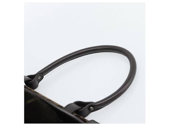 FENDI Hand Bag Velor Brown Gold - vista 14