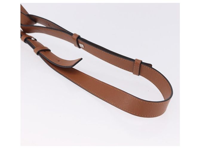 LOEWE Hammock Small Hand Bag Leather 2way Brown Silver - vista 10