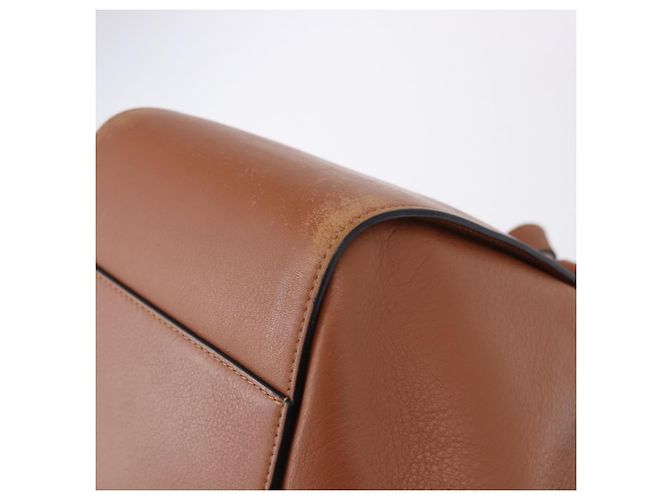 LOEWE Hammock Small Hand Bag Leather 2way Brown Silver - vista 16