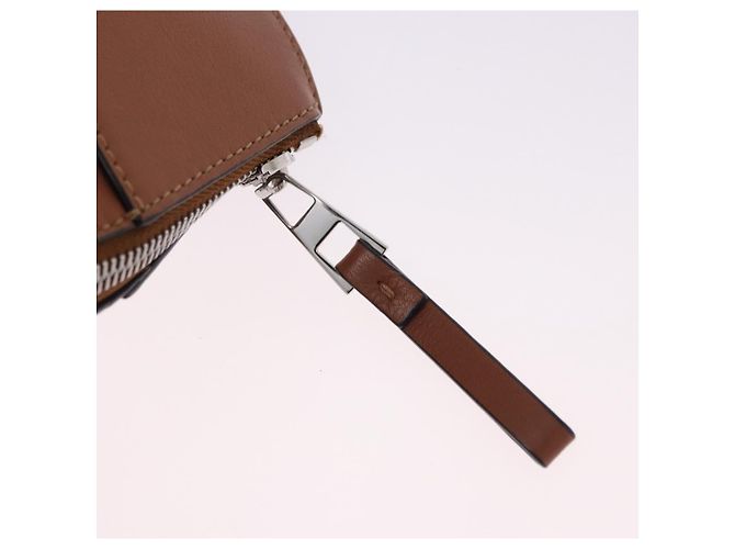 LOEWE Hammock Small Hand Bag Leather 2way Brown Silver - vista 19