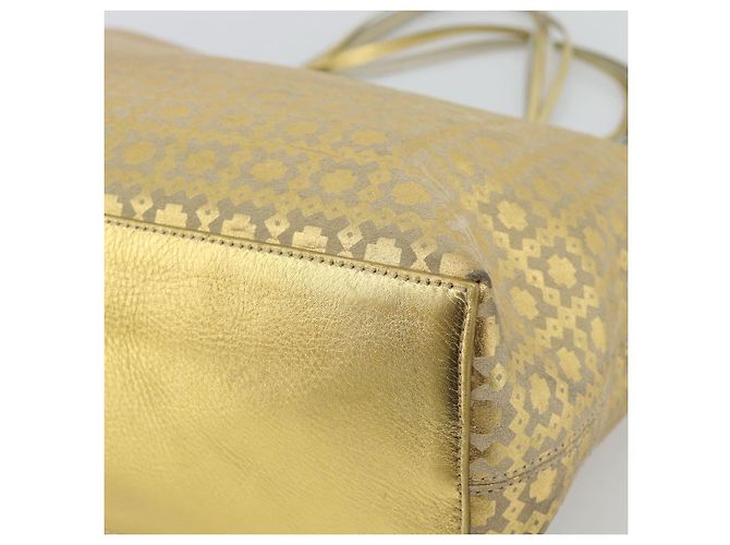 Céline CELINE Tote Bag Suede Gold - vista 12