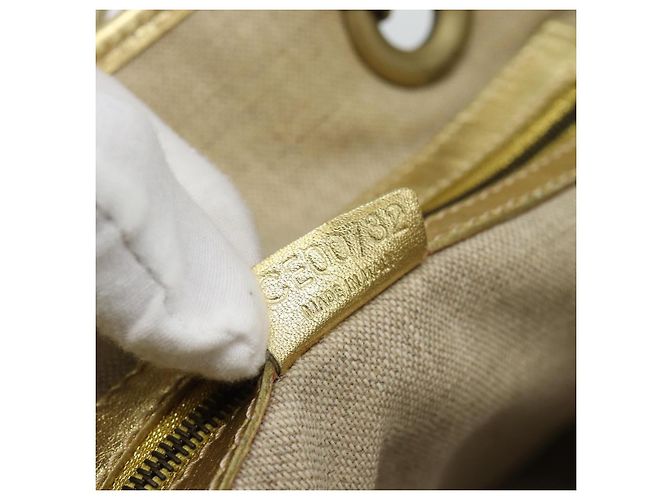 Céline CELINE Tote Bag Suede Gold - vista 20