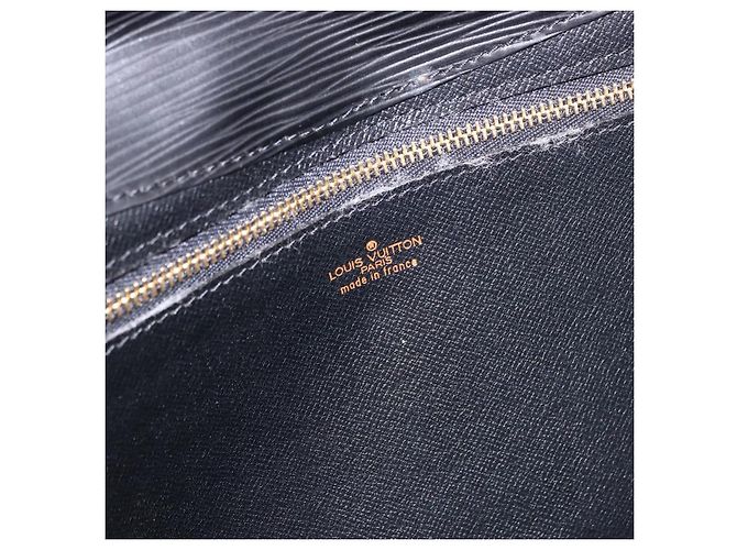 LOUIS VUITTON Epi Montaigne 27 Clutch Bag Black M52652 LV - vista 18