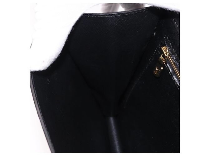 LOUIS VUITTON Epi Montaigne 27 Clutch Bag Black M52652 LV - vista 20