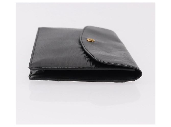 LOUIS VUITTON Epi Montaigne 27 Clutch Bag Black M52652 LV - vista 3