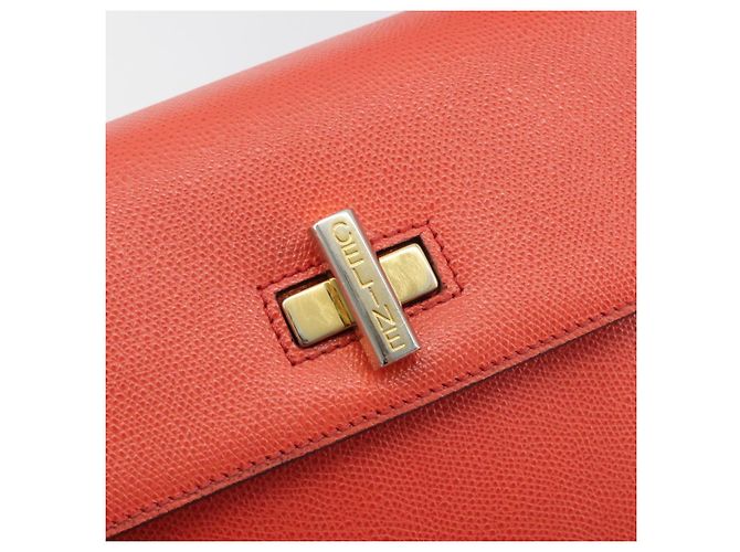 Céline CELINE Hand Bag Leather 2way Red Gold - vista 20