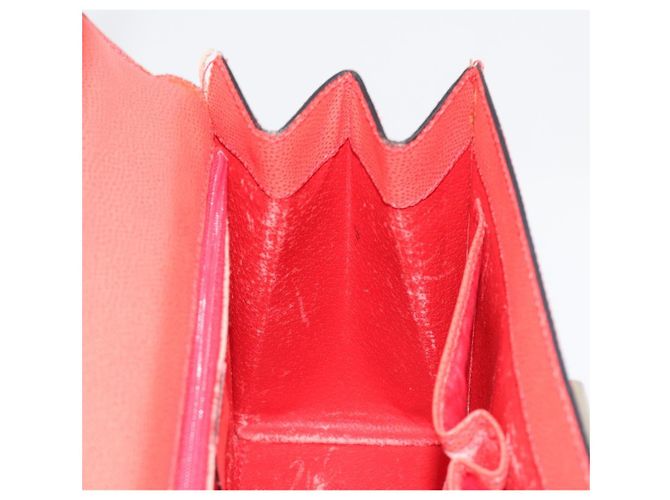 Céline CELINE Hand Bag Leather 2way Red Gold - vista 23