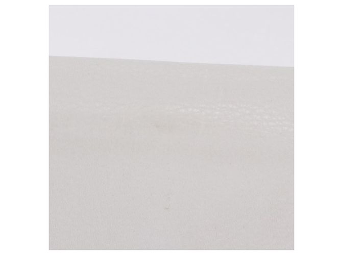 FENDI Shoulder Bag Leather White Gold Tone - vista 3