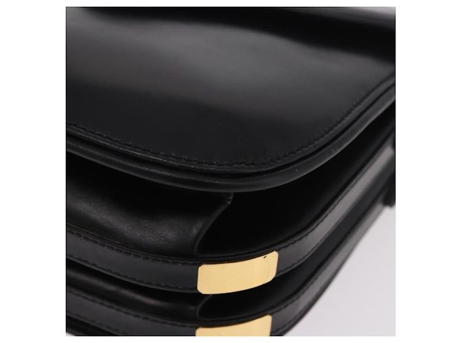 GUCCI Handtasche Leder Schwarz Gold - Ansicht 11