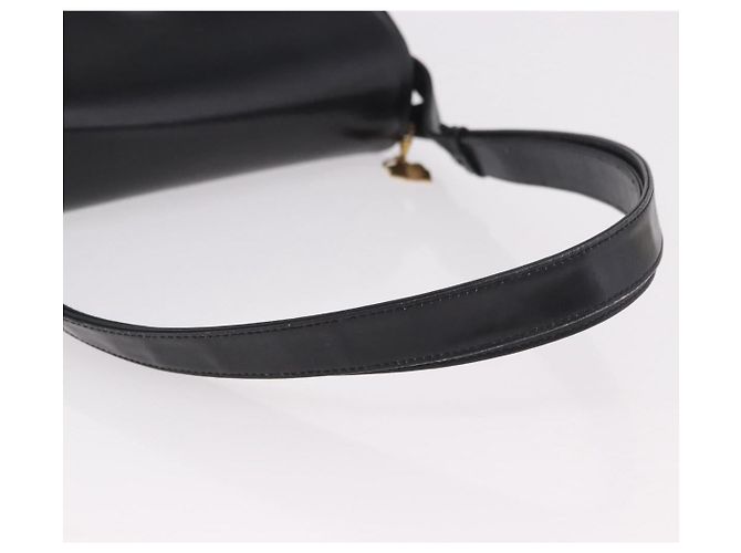 GUCCI Handtasche Leder Schwarz Gold - Ansicht 7