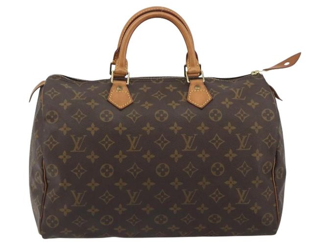 LOUIS VUITTON Monogram Speedy 35 Hand Bag M41524 LV - vista 13