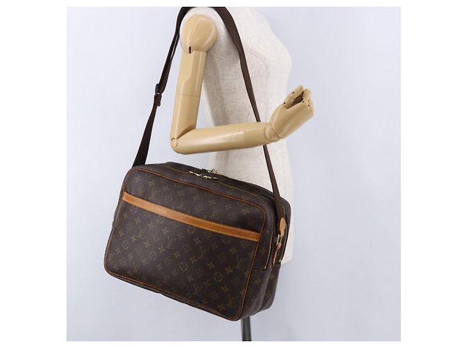 LOUIS VUITTON Monogram Reporter GM Shoulder Bag M45252 LV - vista 27