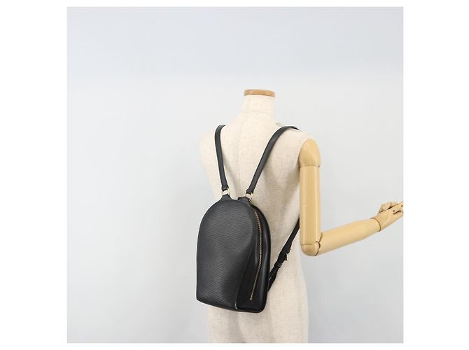 LOUIS VUITTON Epi Mabillon Backpack Black M52232 LV - vista 23