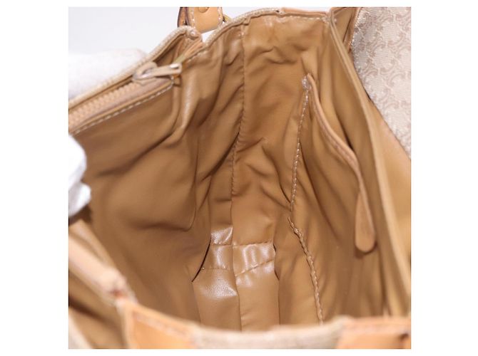 Céline CELINE Macadam Canvas Shoulder Bag Beige Gold - vista 23