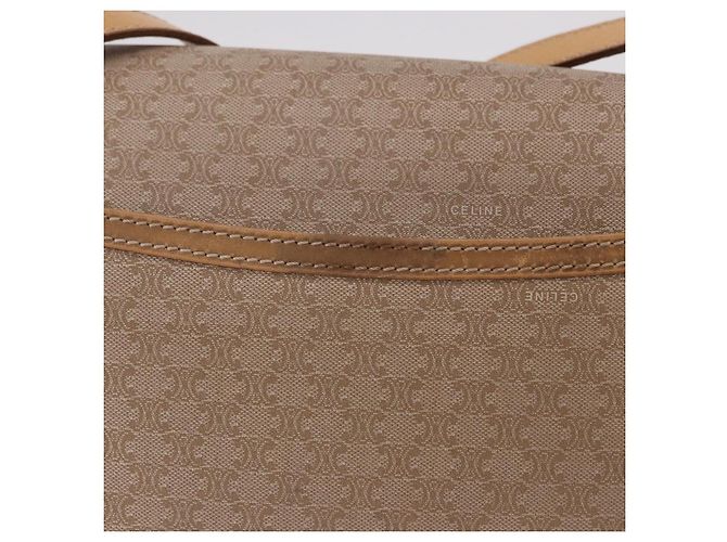 Céline CELINE Macadam Canvas Shoulder Bag Beige Gold - vista 3