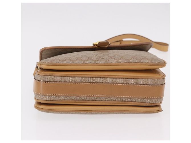 Céline CELINE Macadam Canvas Shoulder Bag Beige Gold - vista 6