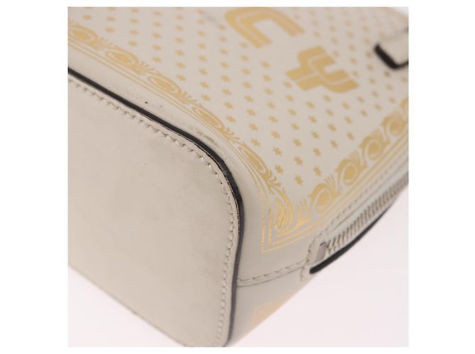 GUCCI Shoulder Bag Leather White Silver 511189 - vista 11