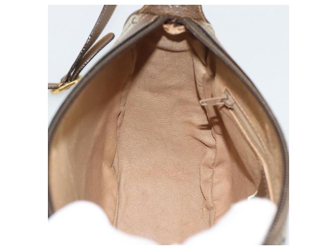 GUCCI GG Supreme Schultertasche PVC Leder Beige Goldfarben 89 02 032 - Ansicht 18