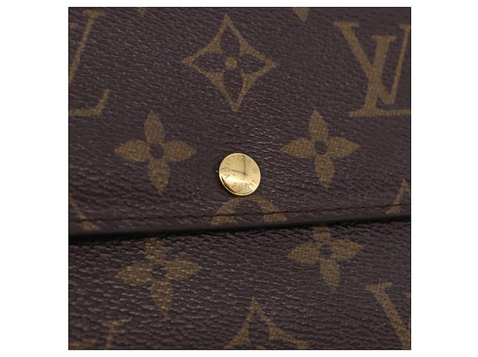 LOUIS VUITTON Monogram Portefeuille Sarah Long Wallet M61734 LV - vista 17