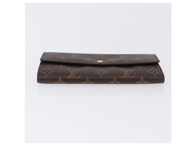 LOUIS VUITTON Monogram Portefeuille Sarah Long Wallet M61734 LV - vista 6