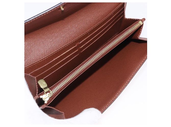 LOUIS VUITTON Monogram Portefeuille Sarah Long Wallet M61734 LV - vista 8
