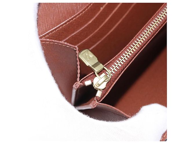 LOUIS VUITTON Monogram Portefeuille Sarah Long Wallet M61734 LV - vista 9