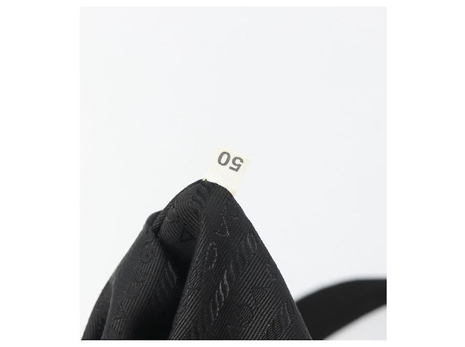 PRADA Backpack Nylon Black Silver - view 12