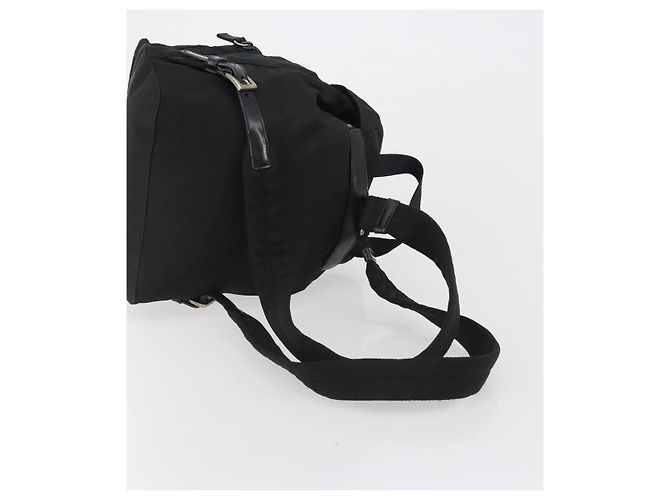 PRADA Backpack Nylon Black Silver - view 9