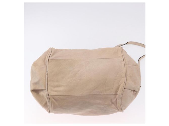 Chloé Sac à main Chloe Etel en cuir 2way Beige Gold - vue 11