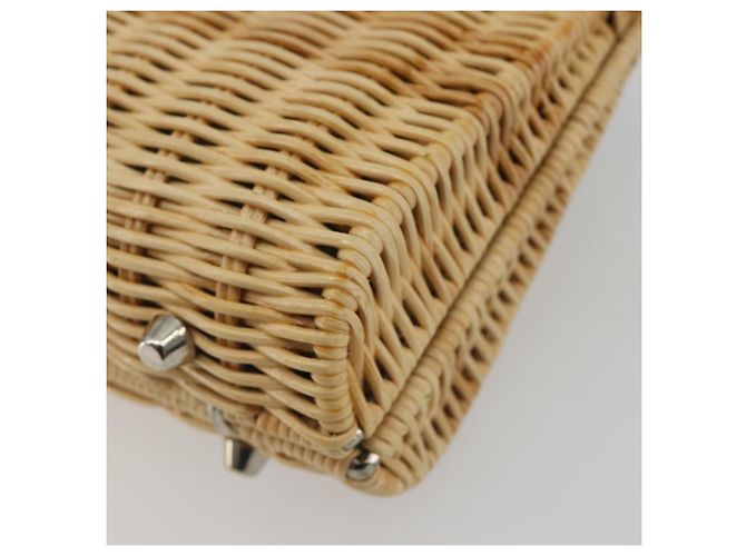 Tiffany & Co TIFFANY&Co. Chain Shoulder Bag Rattan Beige Silver - vista 15