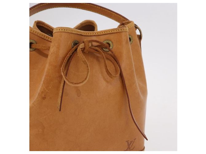 LOUIS VUITTON Nomad Mini Noe Hand Bag Leather Beige M43528 LV - vista 11
