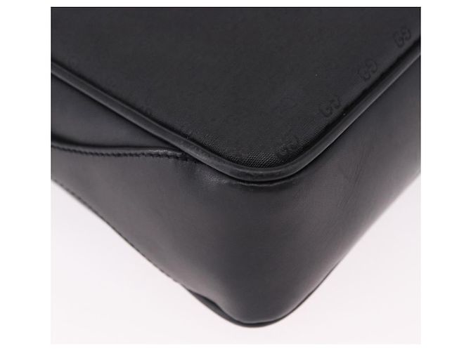 GUCCI Micro GG Supreme Web Sherry Line Bag PVC Black 001 098 4073 - vista 10