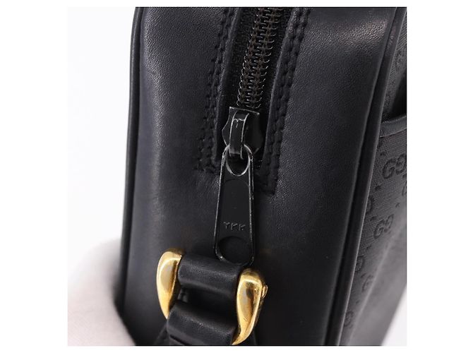 GUCCI Micro GG Supreme Web Sherry Line Bag PVC Black 001 098 4073 - vista 14