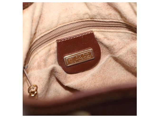 GUCCI Micro GG Supreme Shoulder Bag PVC Beige Gold 007 86 0044 - vista 15